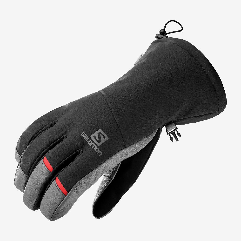 Salomon PROPELLER LONG M Guantes Hombre - Negras - Colombia (63548-SYMI)